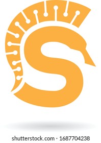 Spartan Logo Vector, Spartan Helmet Logo