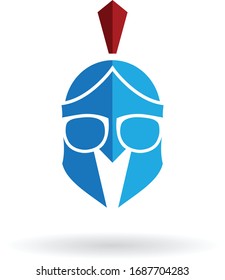 Spartan Logo, Vektorgrafik, Spartan-Helm-Logo