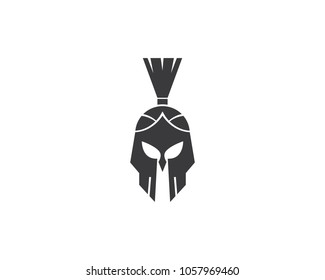 spartan logo vector icon template
