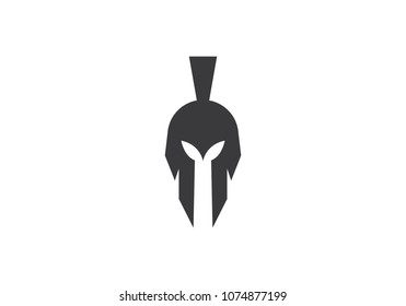 spartan logo vector icon template
