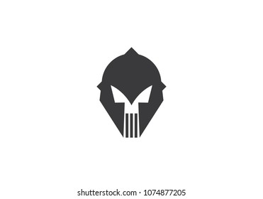 spartan logo vector icon template