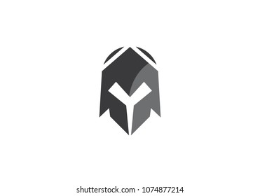 spartan logo vector icon template