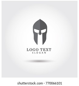 Spartan Logo Vector Icon Template