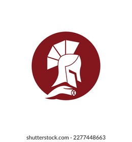 Spartan Logo Vector  Sparta Logo Vector  Spartan Helmet Logo Template  Icon Symbol