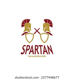 Spartan Logo Vector  Sparta Logo Vector  Spartan Helmet Logo Template  Icon Symbol
