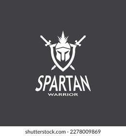 Spartan Logo Vector  Sparta Logo Vector  Spartan Helmet Logo Template  Icon Symbol