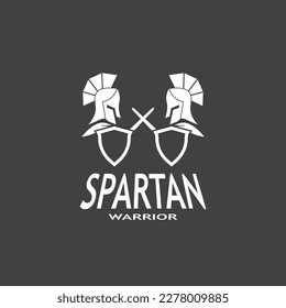 Spartan Logo Vector  Sparta Logo Vector  Spartan Helmet Logo Template  Icon Symbol