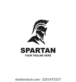Spartan Logo Vector, Sparta Logo Vector, Spartan Helmet Logo Template, Icon Symbol. Suitable for your design need, logo, illustration, animation, etc.
