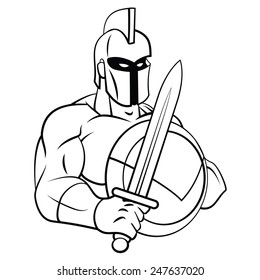 Spartan Mascot