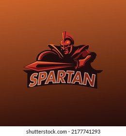 Spartan mascot vector image for logo or sticker