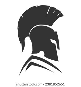 Spartan military helmet icon vector ilustration.
