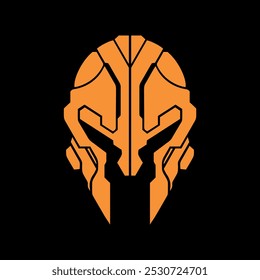 arquivo de vetor de design de logotipo do spartan shield