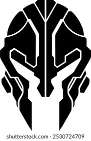 spartan shield logo design vector file