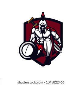 Spartan Shield logo Designs
