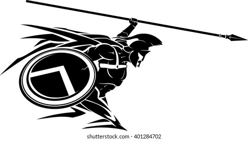 Spartan Spear Abstract