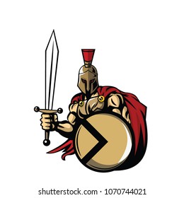 spartan vector and character