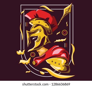 Spartan Vector Illustration