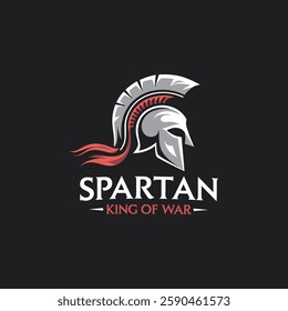 Spartan vector logo design template