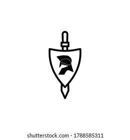 spartan vector logo icon design template illustration