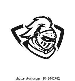 Spartan vector logo icon illustration
