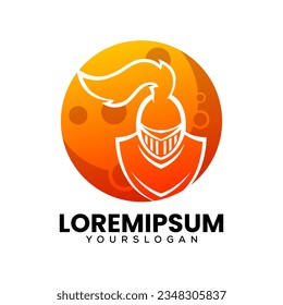 spartan war soldier logo design