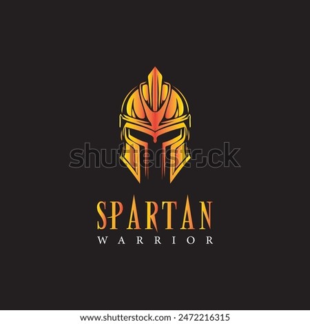 Spartan Warrior Helmet Logo, A Timeless Emblem of Strength and Valor