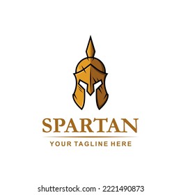 Spartan Warrior Helmet - Sparta Mask logo design, suitable for your design need, logo, illustration, animation, etc.
  