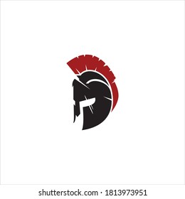 Spartan Warrior Logo template Design, icon spartan,helmet spartan.