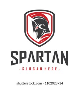 Spartan Warrior Logo Vector 