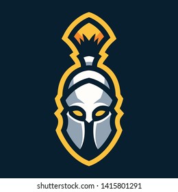 Spartan warriors. Logo, symbol. EPS 10