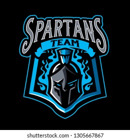 Spartans Team - Mascot & Esport Logo All elements on this template are editable with adobe illustrator!