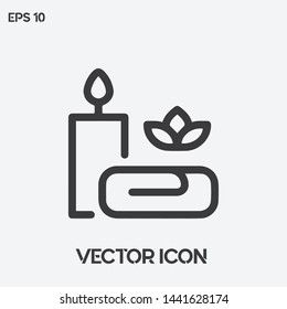 Spa,therapy vector icon illustration.Ui/Ux.Premium quality.