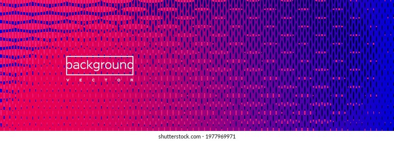 Spatial 3d Shapes. Minimal Pattern. Futuristic Gradient. Neon Dots Brochure. Abstract Poster. Colorful Geometric Background. Blue Minimal Concept. Pink Flow Brochure. Web Fluid Banner. Vector template