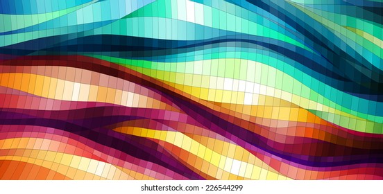 Spatial Colorful Background, vector eps10 illustration