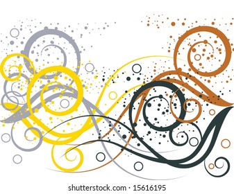Spatter Swirl