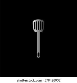 spatula -  black vector icon