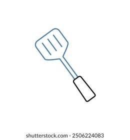 spatula concept line icon. Simple element illustration. spatula concept outline symbol design.