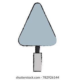 spatula construction isolated icon