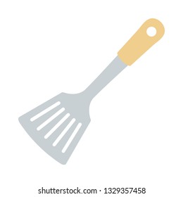 Spatula flat icon.You can be used spatula icon for several purposes like: websites, UI, UX, print templates, presentation templates, promotional materials, web and mobile phone apps