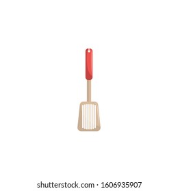 Spatula flat icon.You can be used spatula icon for several purposes like: websites, UI, UX, print templates, presentation templates, promotional materials, web and mobile phone apps