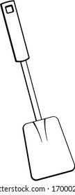 spatula or food turner kitchen tool