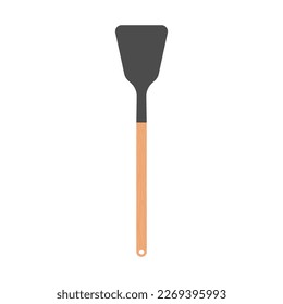 Cute Spatula with Pie Design Illustration Stock Vector