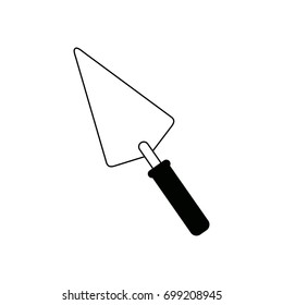 spatula handle tool instrument on a white background
