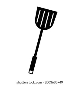 spatula icon with black color.