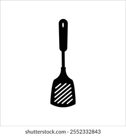 spatula icon, cooking tools for turning fried foods