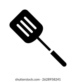 Spatula icon. cooking utensils icon. isolated on white background.