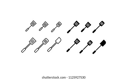 Spatula Icon Design Vector Symbol Kitchen Cook