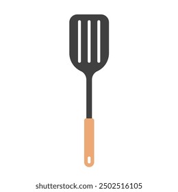 Spatula icon with flat style