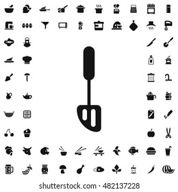 Spatula icon illustration isolated vector sign symbol