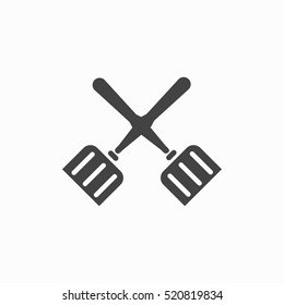 Spatula icon illustration isolated vector sign symbol